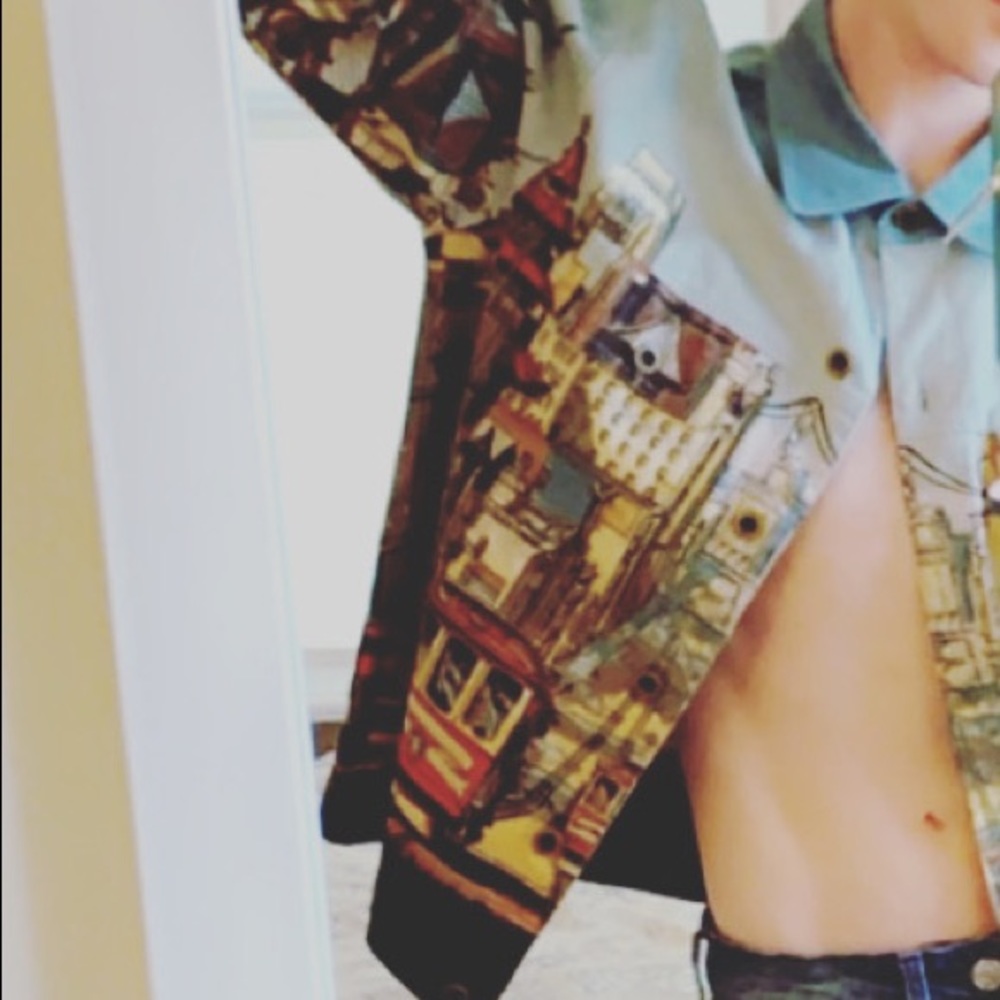 Sanfransico Scene shirt jacket